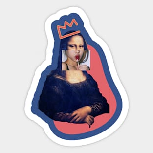 Cool Monalisa Sticker